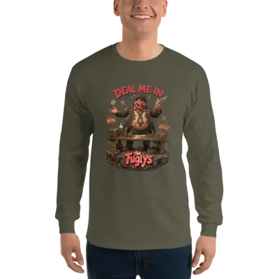 Hucklebob - Deal Me In Long Sleeve
