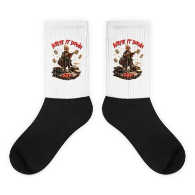 Ellie Mae- Write It Down Socks